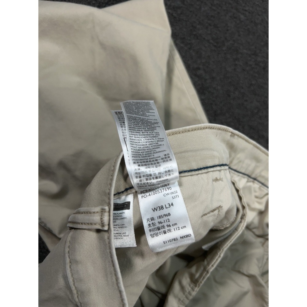 Levi's XX Chino Standard Taper Pants Men's 38x34 (Fits 38x32) Khaki Casual - Picture 6 of 9